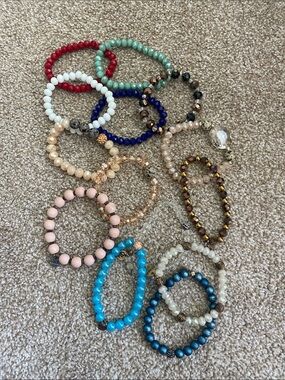 Ermish GC and Boutique Beaded Stretch Bracelets